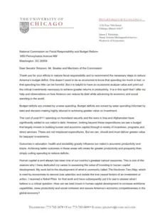 National Commission on Fiscal Responsibility and Budget Reform