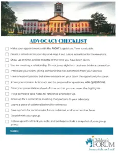 Advocacy Checklist_Handout_001